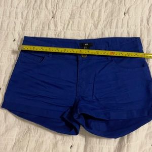 H&M Royal Blue size 10 shorts EUC